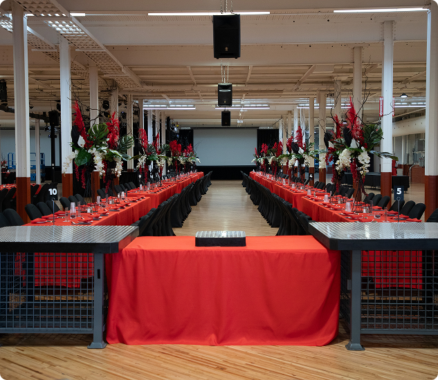 Event Setup with Red Theme